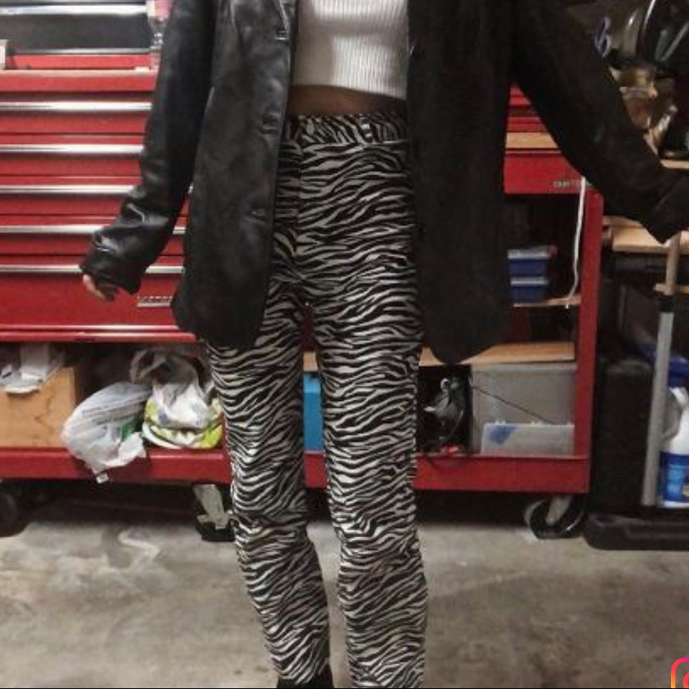 Zebra pants